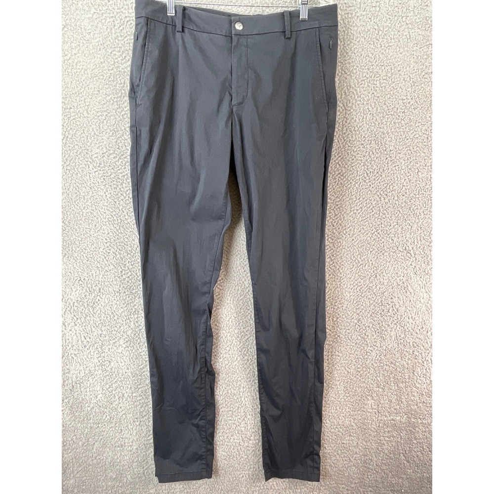 Birddogs Pants Mens 36x36 Dark Gray Performance Stretch Liner Golf Techwear - Picture 1 of 8